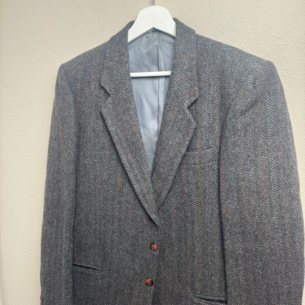 Vittorio Rex Made In Italy Blazer Classic Tweed Vibes preppy Flaw